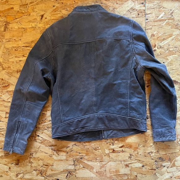 Lucky Brand Black Label Leather Jacket - Picture 6 of 7